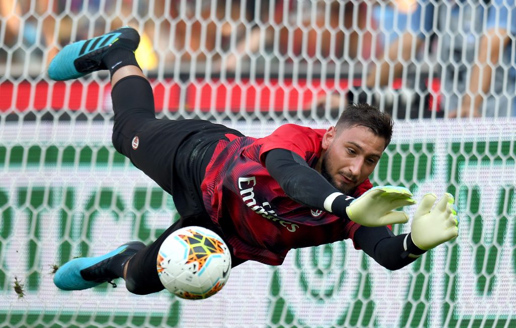 Donnarumma portiere del Milan e della Nazionale