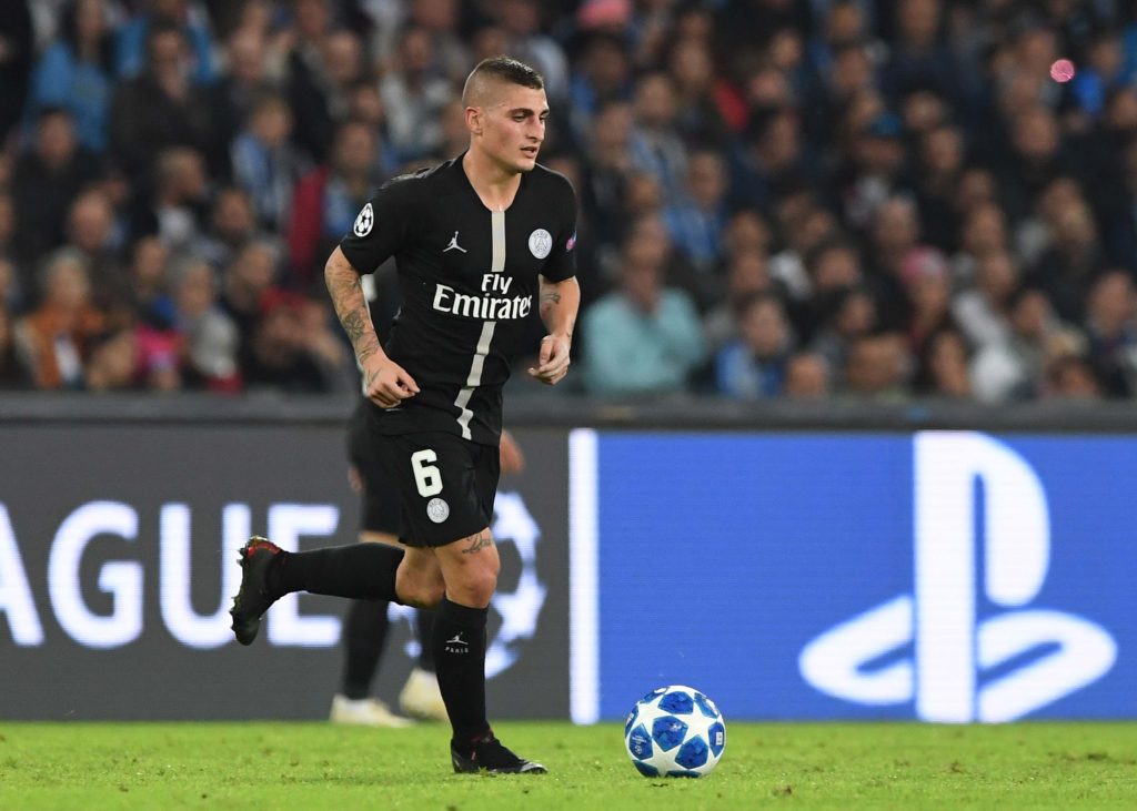 Marco Verratti centrocampista del PSG