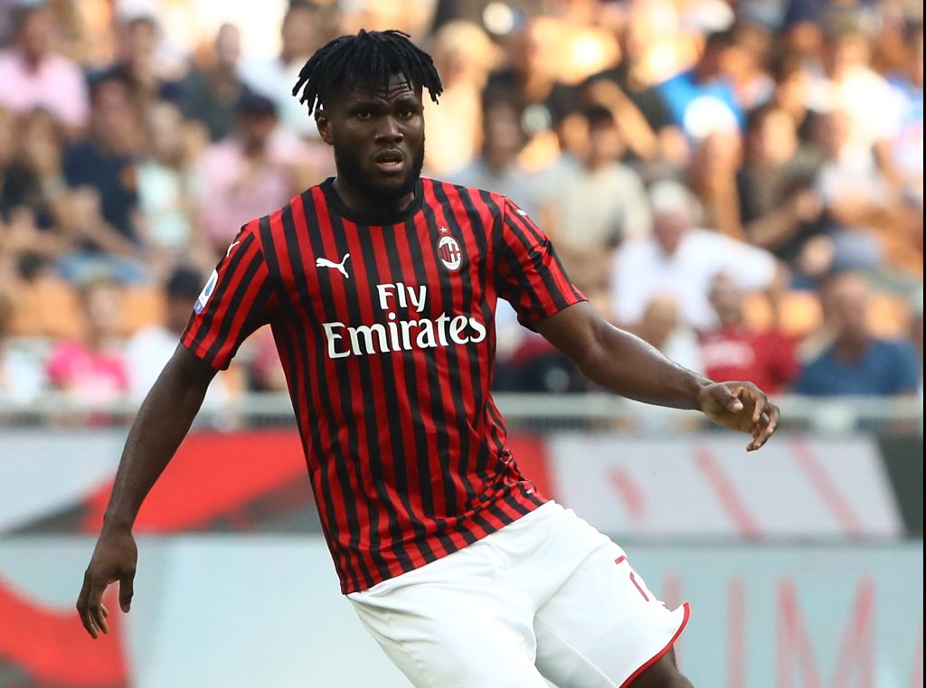 Kessié con la maglia del Milan