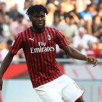 Kessié con la maglia del Milan