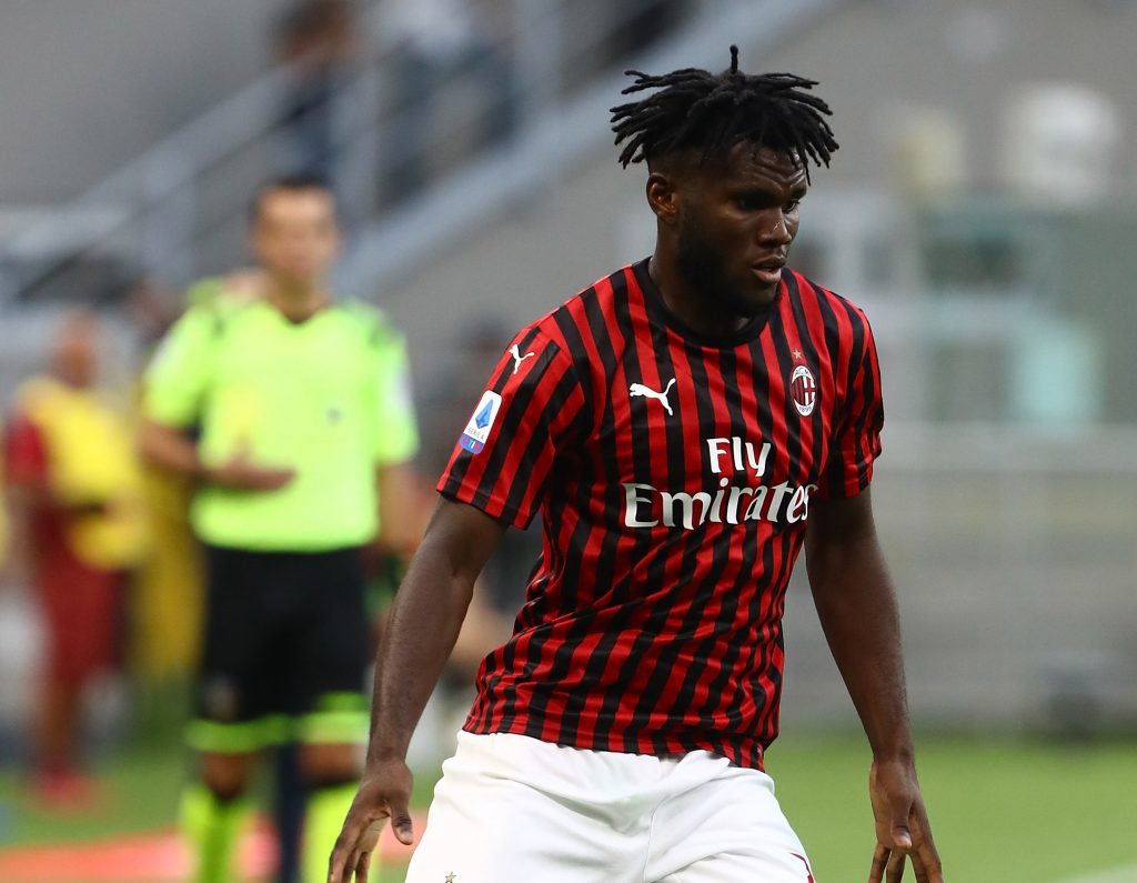 Kessié con la maglia del Milan