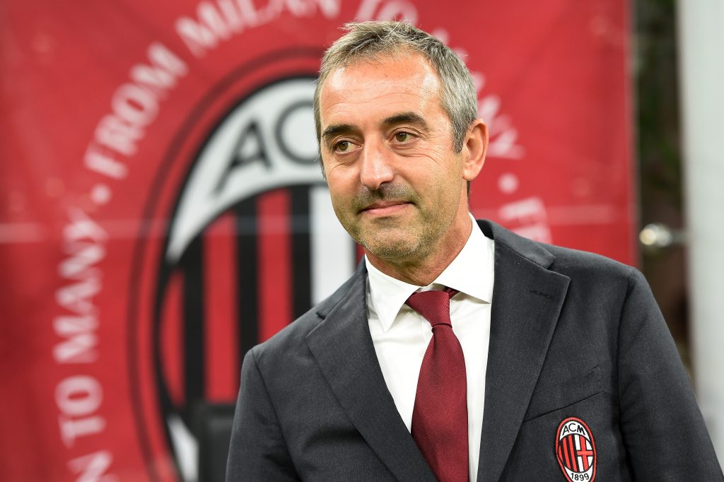 Giampaolo ha allenato il Milan per tre mesi