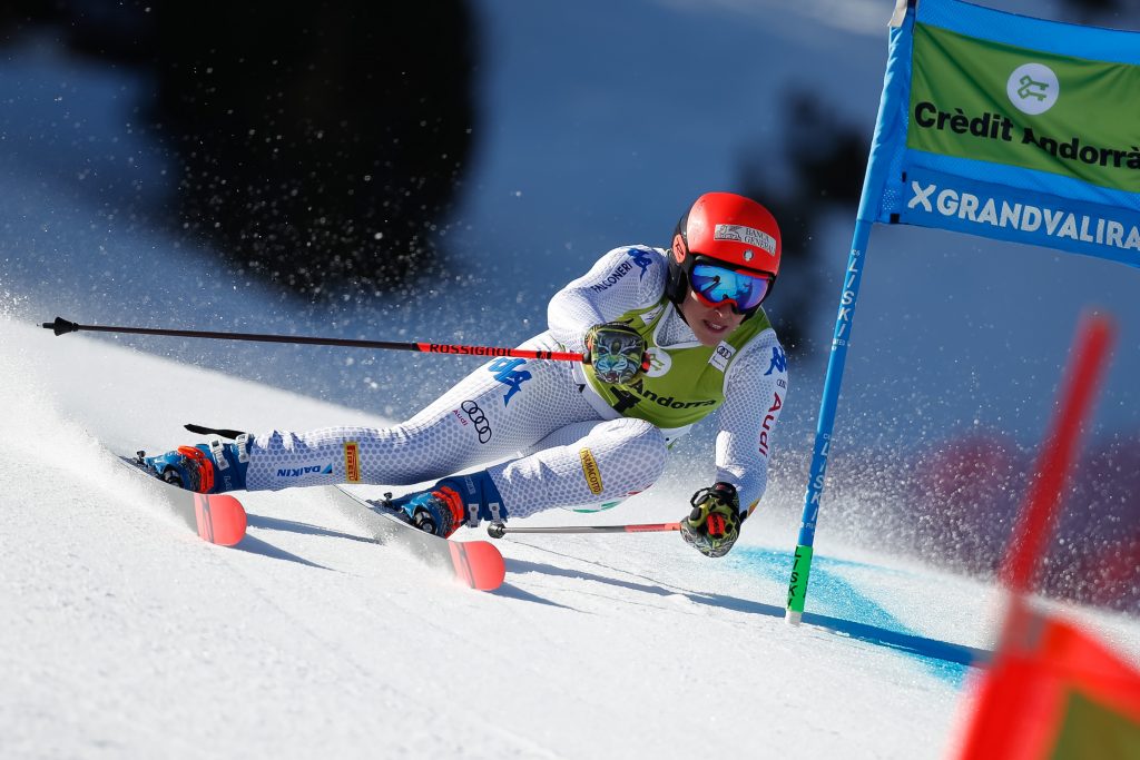 Federica Brignone, social Fondazione Milan