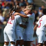 Le ragazze del Milan femminile