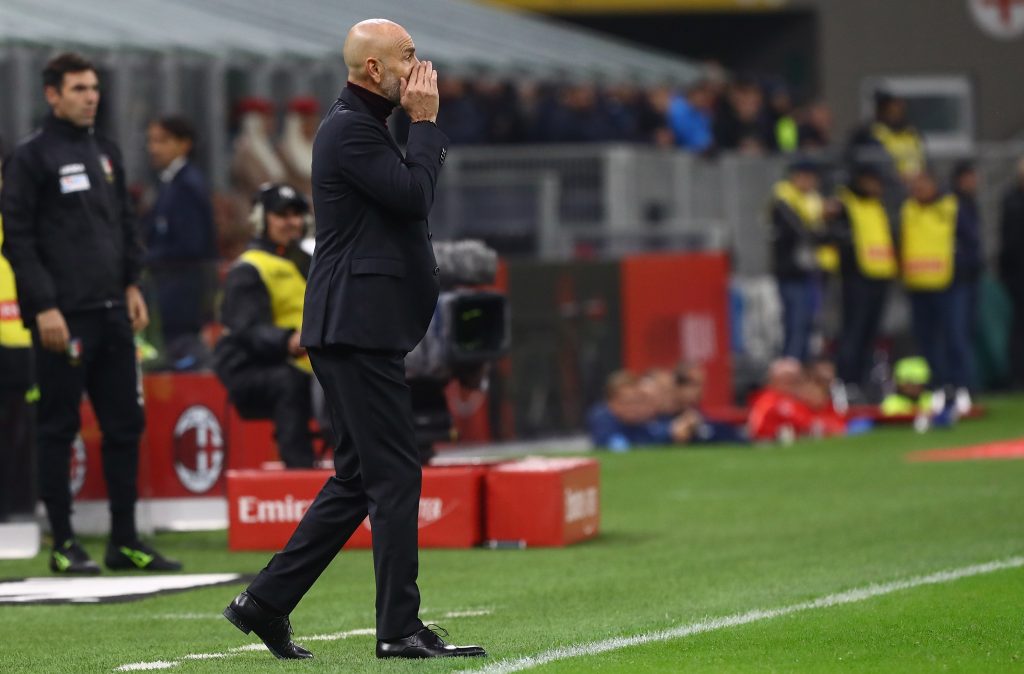 Stefano Pioli allenatore del Milan