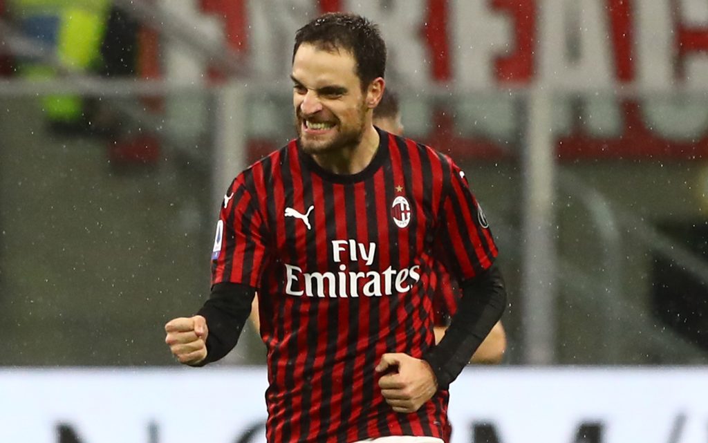 Bonaventura con la maglia del Milan