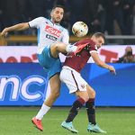 Manolas con la maglia del Napol