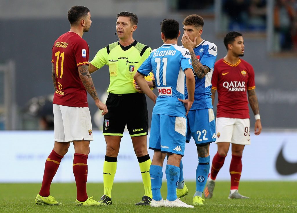 Roma-Napoli: anticipo Serie A