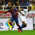 Todibo con la maglia del Barcellona