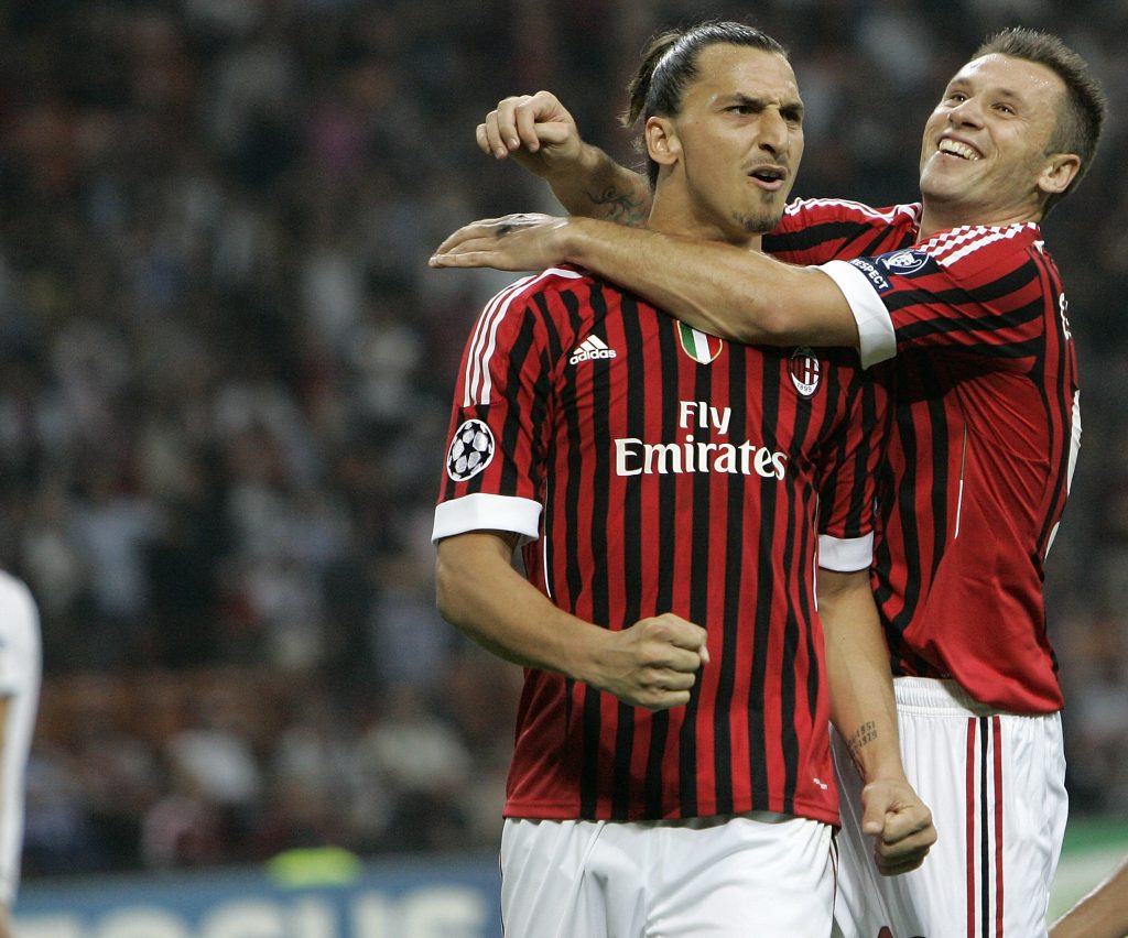 cassano e ibrahimovic