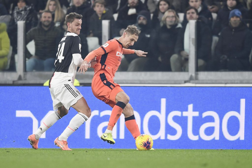 Lukasz Teodorczyk con la maglia dell'udinese