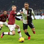 Kjaer con la maglia del Milan