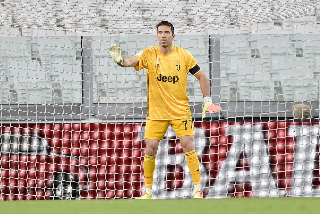 Gigi Buffon portiere della Juventus