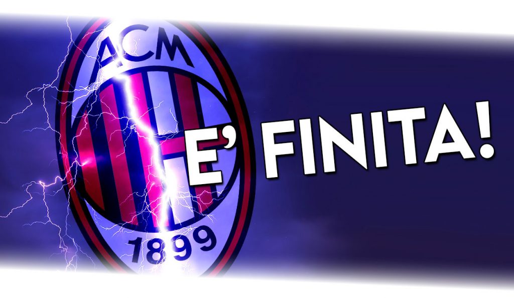 News Milan - E' finita: decisione presa.