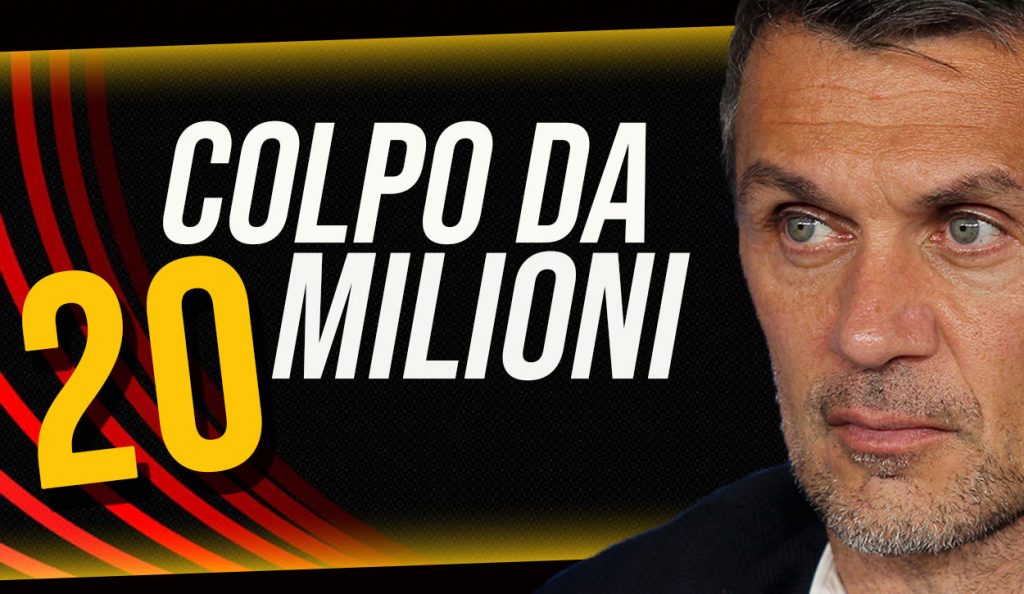 Calciomercato Milan, Maldini pensa a un colpo da 20 milioni