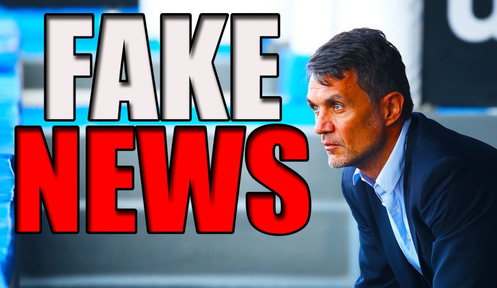 News Milan, Maldini smentisce un'indiscrezione delle ultime ore