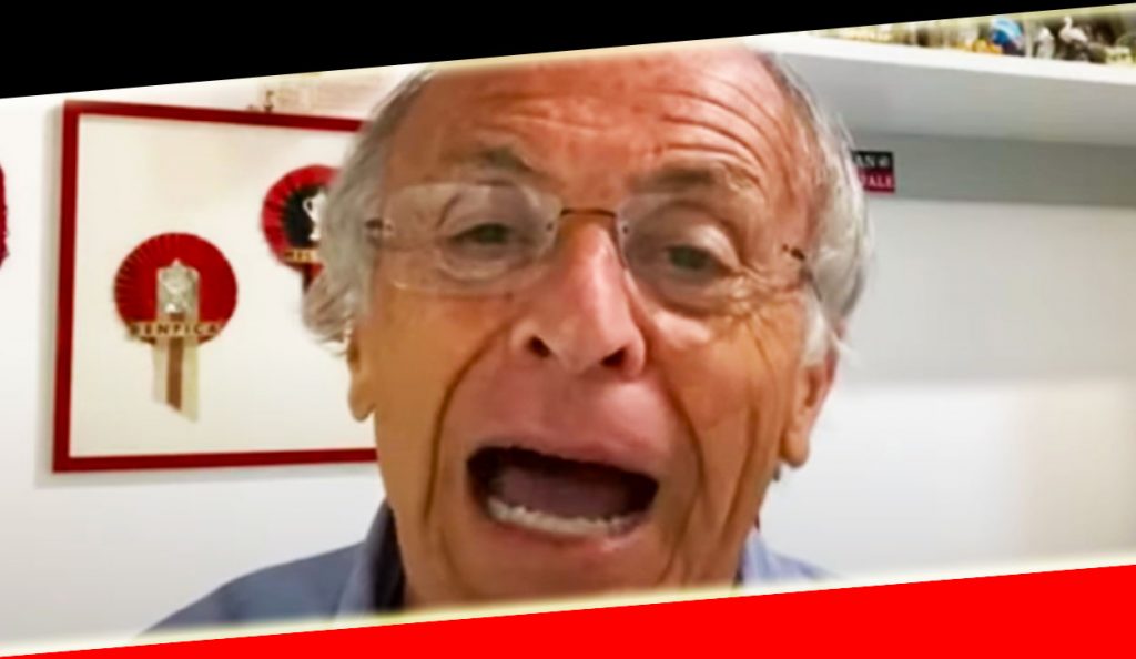 Carlo Pellegatti, noto giornalista e tifoso rossonero