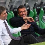 Frederic Massara e Paolo Maldini, dirigenti del Milan
