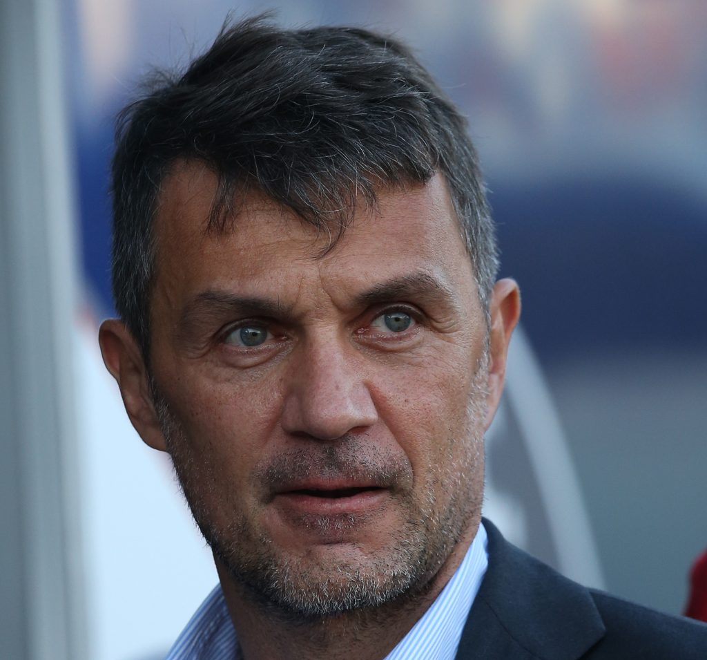Paolo Maldini, direttore della area tecnica del Milan