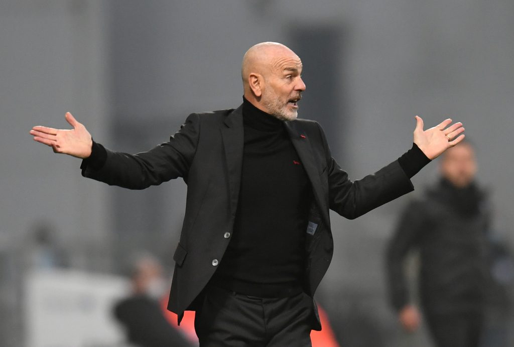 Stefano Pioli, tecnico del Milan dal novembre 2019