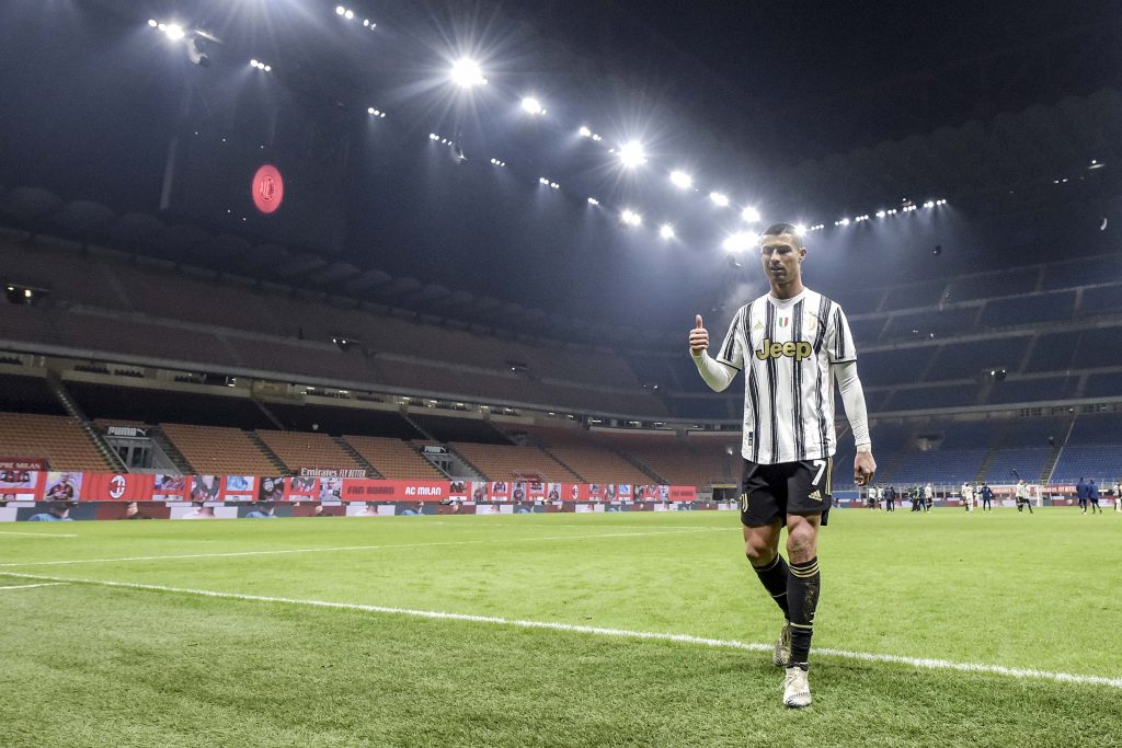 Cristiano Ronaldo, attaccante della Juventus