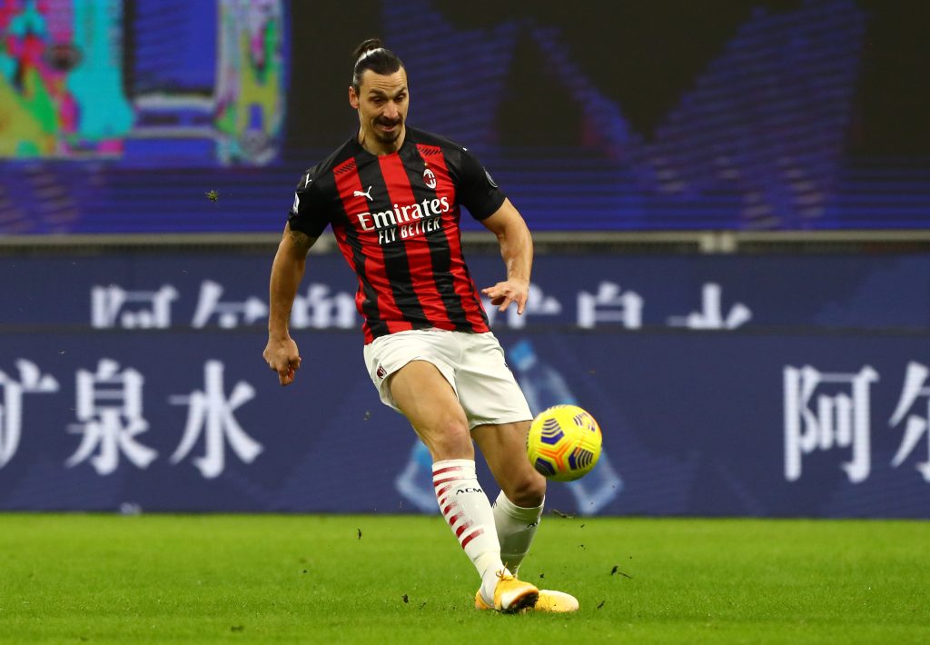Zlatan Ibrahimovic, attaccante svedese classe 1981 in forza al Milan