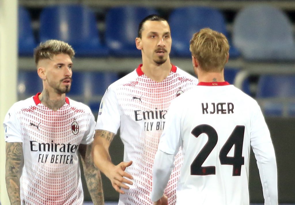 Castillejo, Ibrahimovic e Kjaer