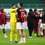 Ibrahimovic a colloquio con Sirigu: i due erano compagni al PSG