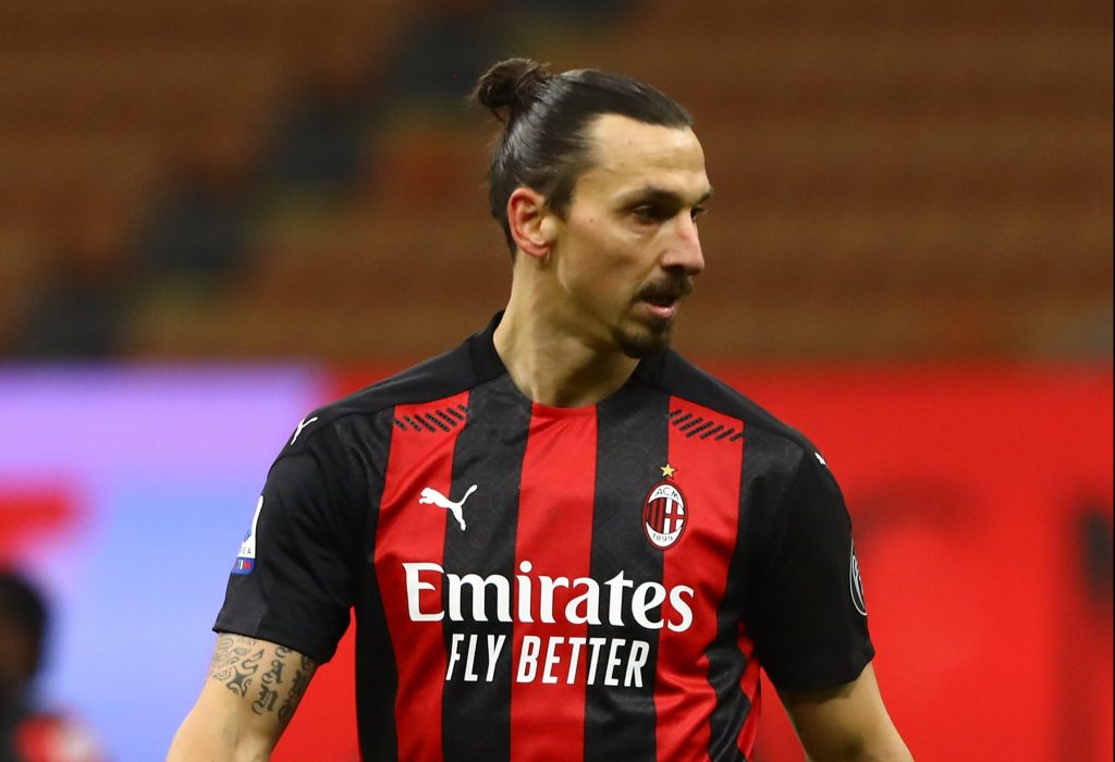 Zlatan Ibrahimovic, attaccante svedese classe 1981 in forza al Milan