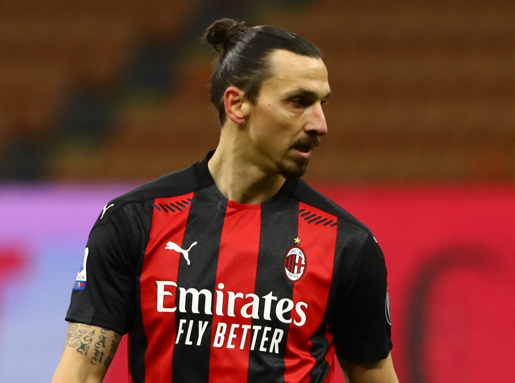 Zlatan Ibrahimovic, attaccante svedese classe 1981 in forza al Milan