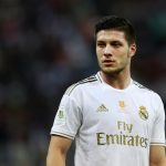 Luka Jovic, attaccante serbo del Real Madrid in prestito all'Eintracht Francoforte