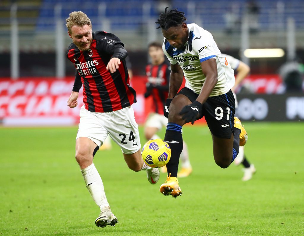 Simon Kjaer e Duvan Zapata