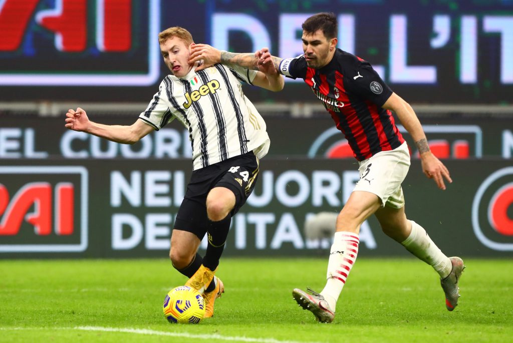 Kulusevski in azione contro Romangoli