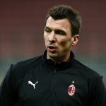 Mario Mandzukic con la maglia del Milan