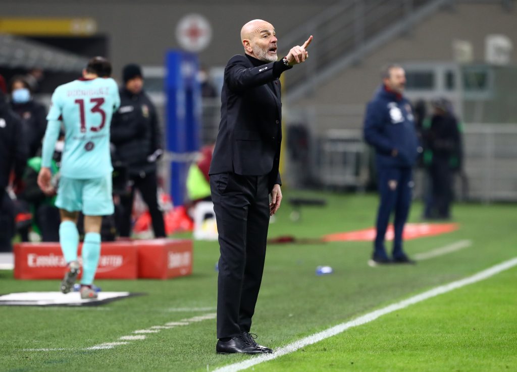 Stefano Pioli, allenatore del Milan dal novembre 2019