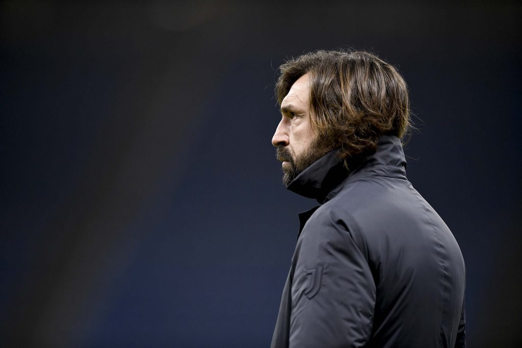 Andrea Pirlo, allenatore della Juventus