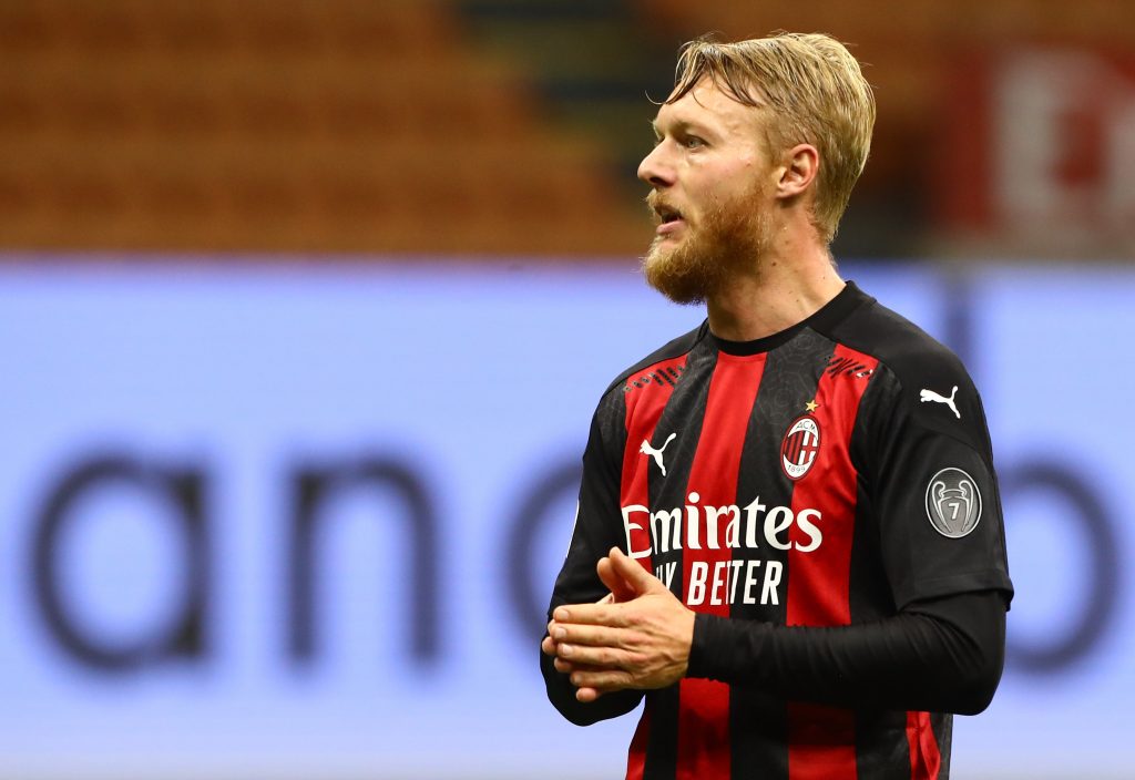 Simon Kjaer, difensore del Milan