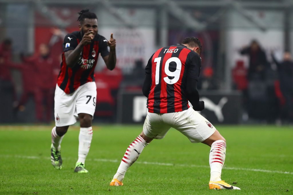Theo Hernandez e Franck Kessié
