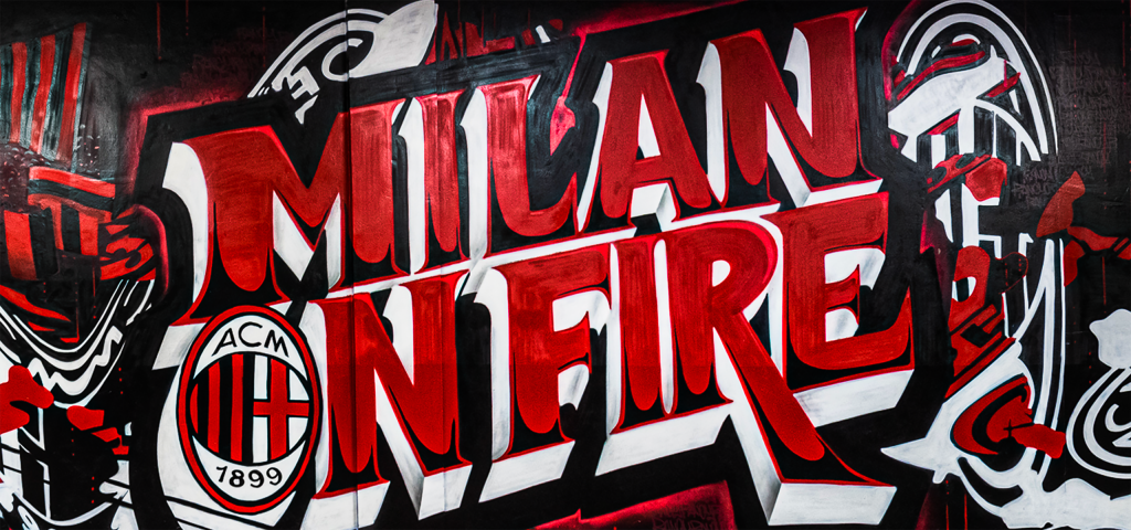 Il nuovo murale presente a San Siro