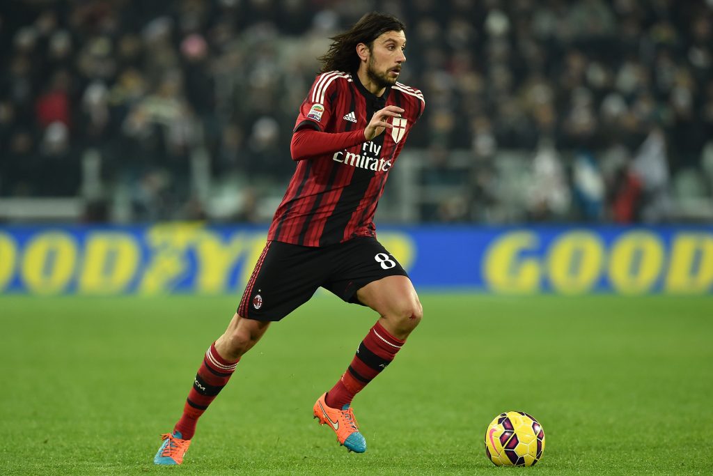 Cristian Zaccardo con la maglia del Milan