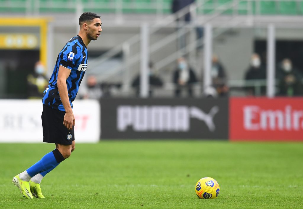 Achraf Hakimi in azioneAchraf Hakimi in azione