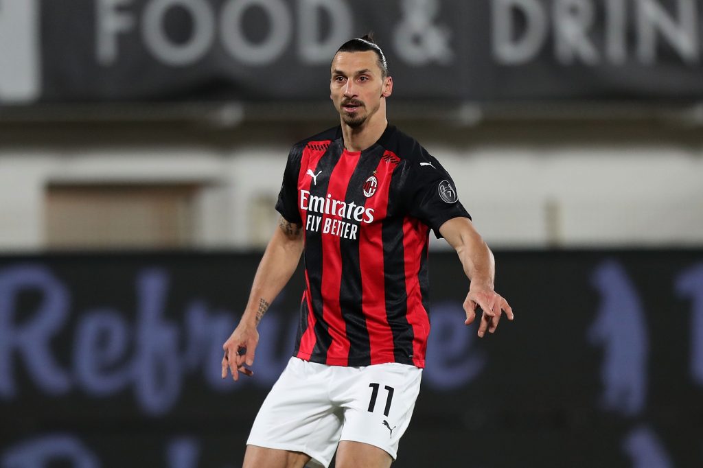 Zlatan Ibrahimovic, centravanti svedese classe 1981 in forza al Milan