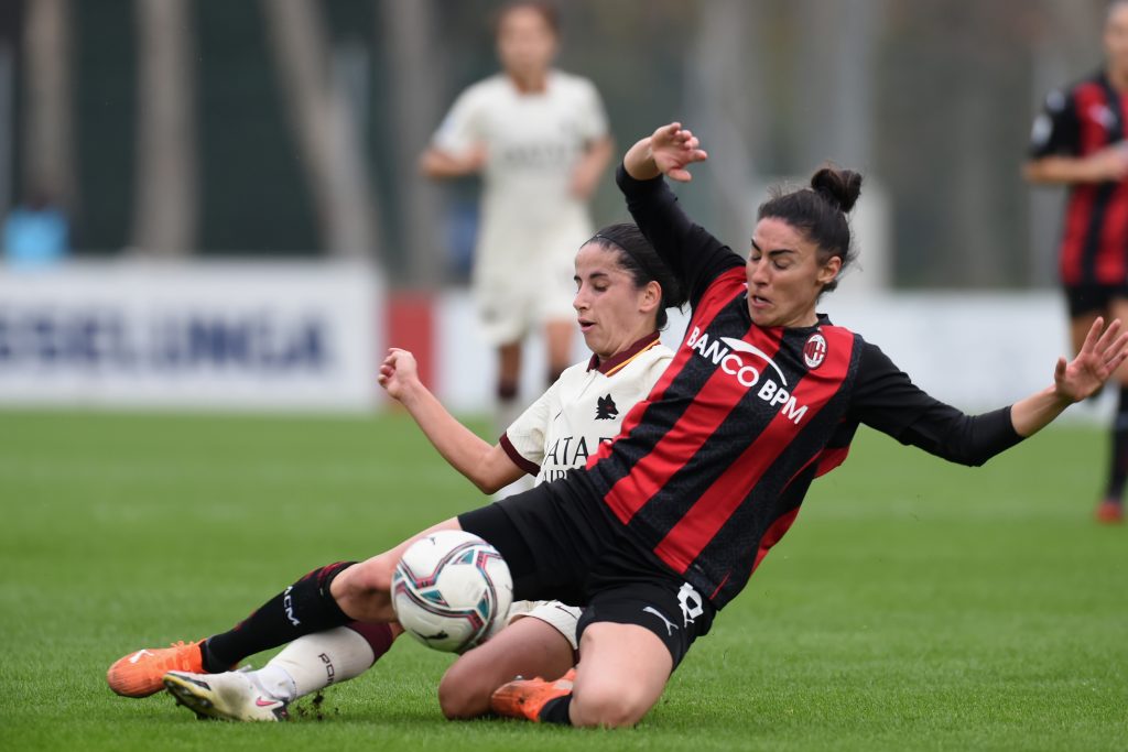 Luara Fusetti, centrocampista del Milan Femminile