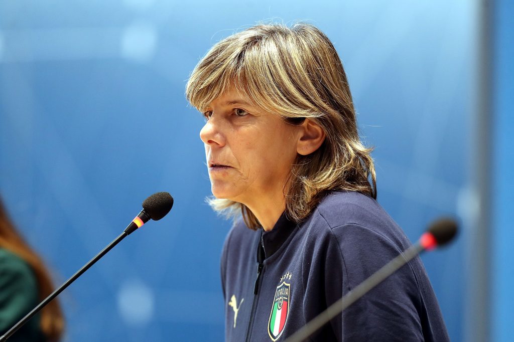 Milena Bertolini, c.t. della Nazionale Italiana Femminile