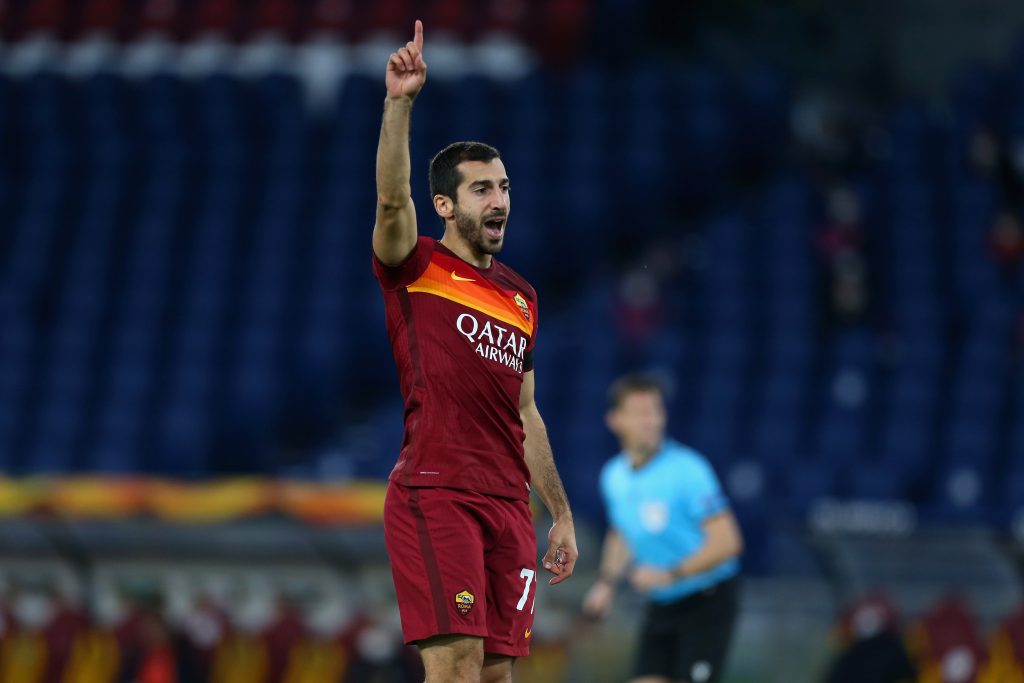 Mkhitaryan, tra i migliori giocatori della Roma