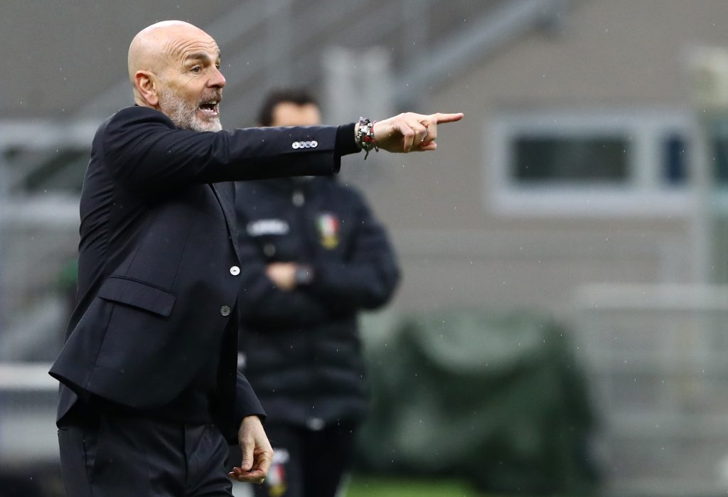 Stefano Pioli, allenatore del Milan dal dicembre 2019