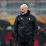 Pioli prima di un match di Europa League