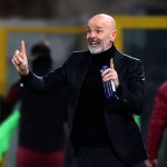 Il tecnico del Milan Stefano Pioli