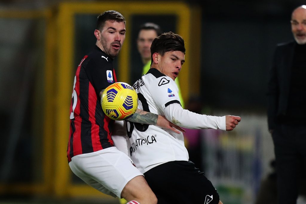 Romagnoli e Agudelo in Spezia-Milan