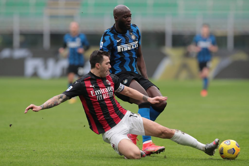 Romagnoli e Lukaku, Milan-Inter